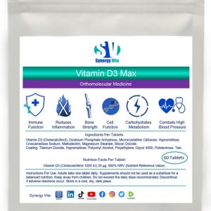 Synergy Vita Vitamin D3 supplements