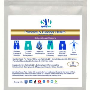 Saw palmetto supplements for prostate and bladder health