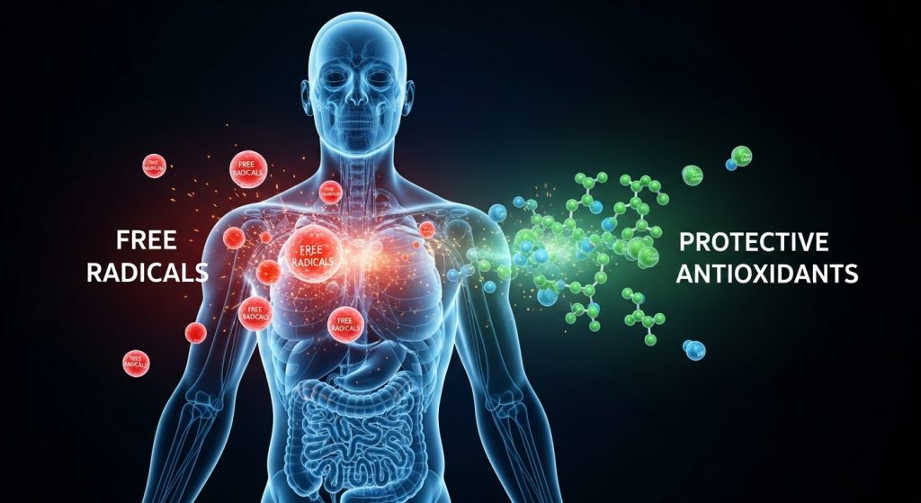 An image showing oxidative stress assessment